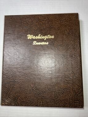 Dansco 7140 Coin Album For US Washington Quarters 1932-1991